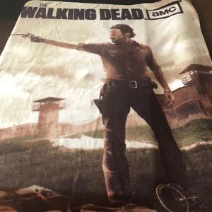 Walking Dead Couch Blanket